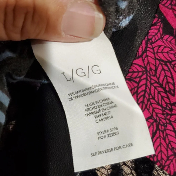 Cabi stretch asymmetric striped t-shirt sleeveless maxi dress - Picture 7 of 7